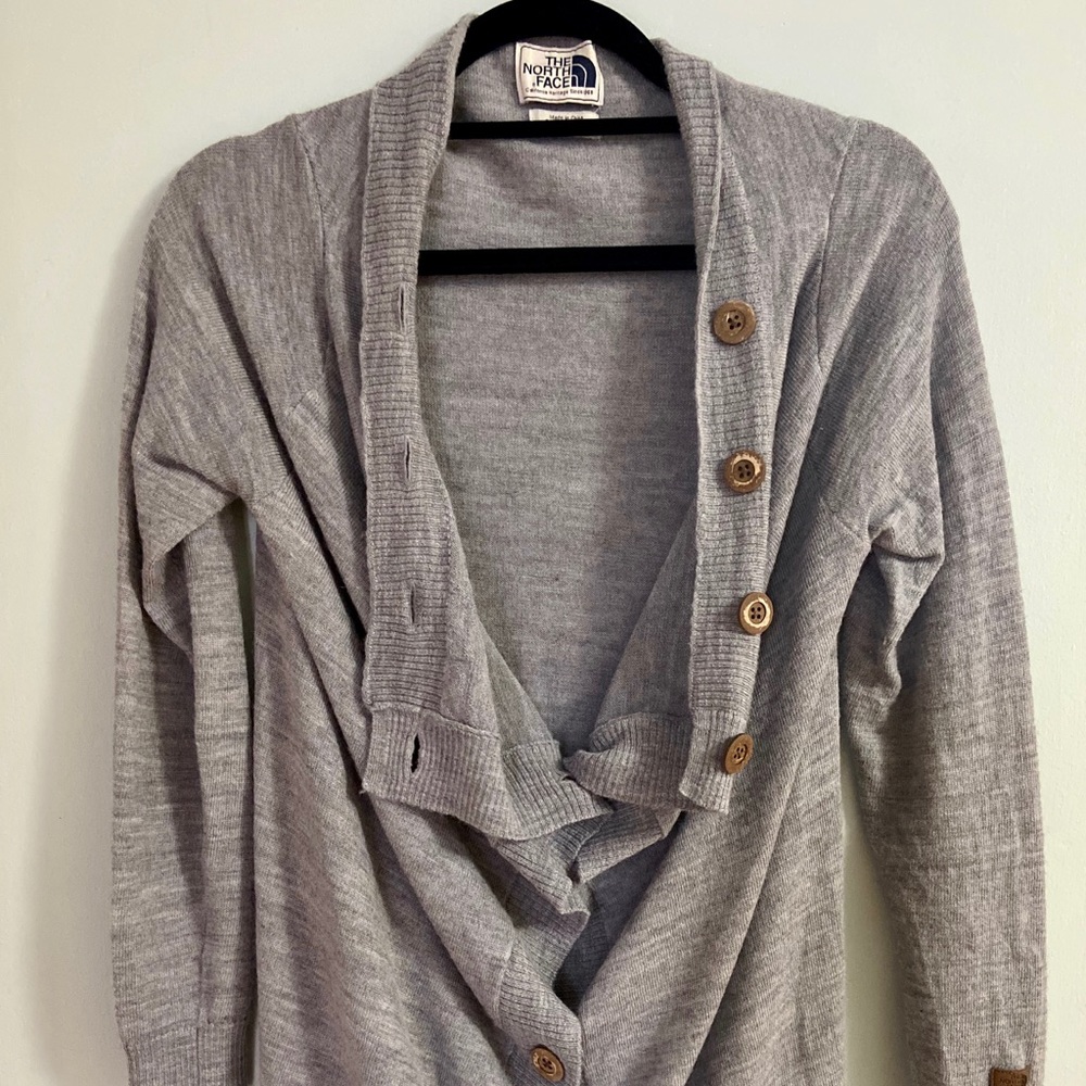 North Face Wool Cardigan